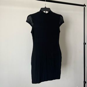 shein black dress
